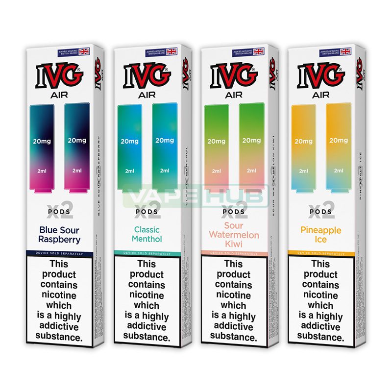 IVG Air Pods eJuicey & Wholesale Coils IVG Air Pods eJuicey & Wholesale Coils