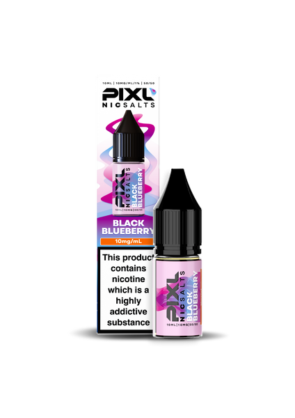 Black Blueberry PIXL Nicotine Salts in 10mg or 20mg strength Nic Salt - 5 or 1 packs available