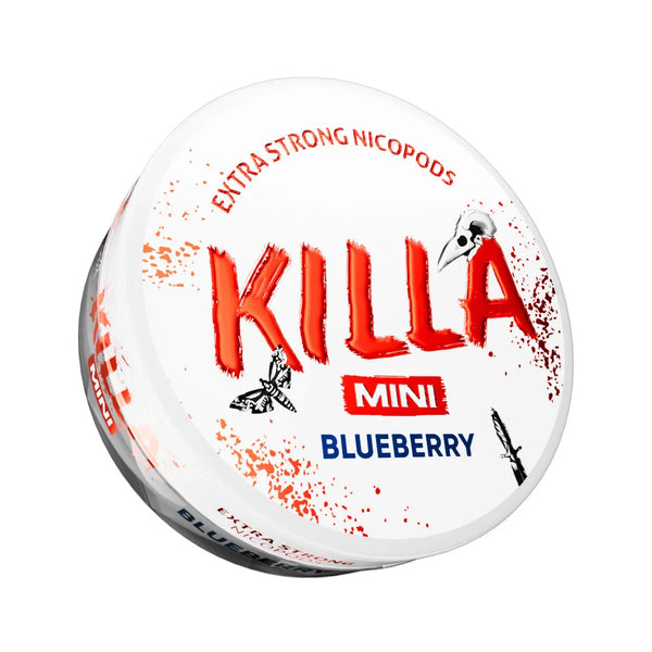 BLUEBERRY KILLA MINI NICOTINE POUCHES 16MG