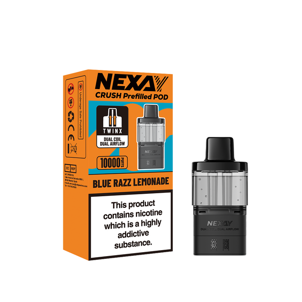 VooPoo NEXAY Crush Blue Razz Lemonade Pods | 3 Pack – eJuicey
