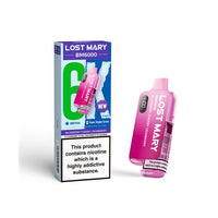 LOST MARY BM6000 BLUEBERRY CHERRY CRANBERRY 5 OR 10 PACKS