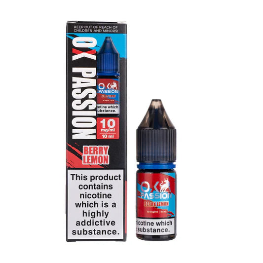 Berry Lemon Ox Passion Nic Salt E-Liquid by OXVA