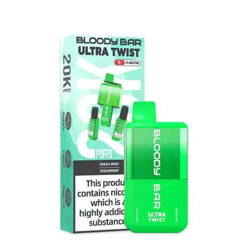 BLOODY BAR 20K FRESH MINT & SPEARMINT