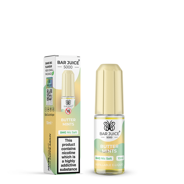 Butter Mints Nic Salt E-Liquid by Bar Juice 5000 - Indulge in the Clas eJuicey & Wholesale Coils Butter Mints Nic Salt E-Liquid by Bar Juice 5000 - Indulge in the Clas eJuicey & Wholesale Coils