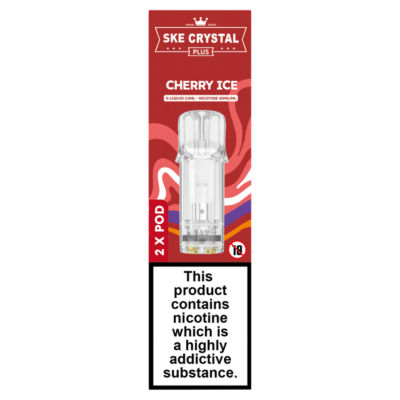 CRYSTAL PLUS PODS CHERRY ICE