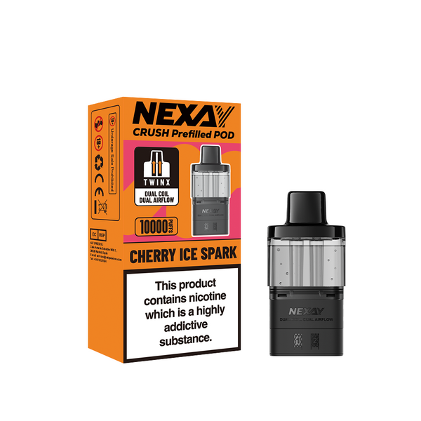 【blue sky様】SX6000、リモアアイセラム VooPoo NEXAY Crush Cherry Ice Spark Pods | 3 Pack – eJuicey