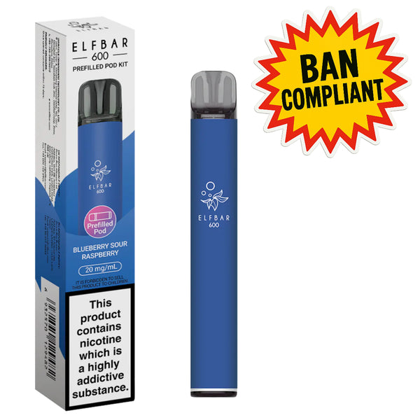 Elf Bar 600 Prefilled Pod Kits - Ban Compliant (5pk or 10pk) eJuicey & Wholesale Coils Elf Bar 600 Prefilled Pod Kits - Ban Compliant (5pk or 10pk) eJuicey & Wholesale Coils