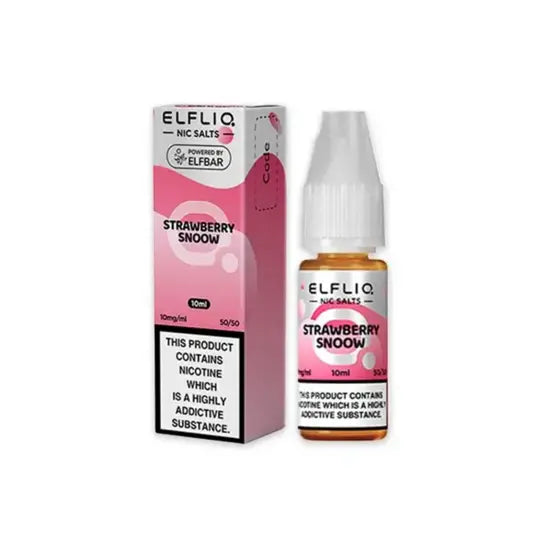 STRAWBERRY SNOOW ELFLIQ E-LIQUID 5MG 10MG 20MG