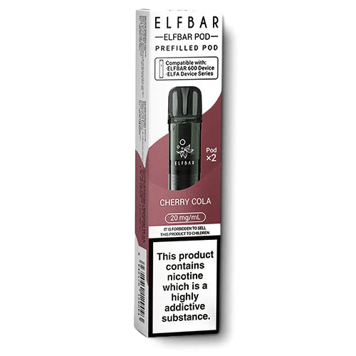 CHERRY COLA ELF BAR PREFILLED PODS (PACK 2)