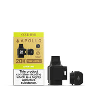 Gold Bar Apollo Tank & Refill – 10 Flavours | Premium Vaping Experience