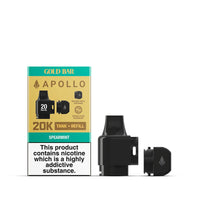 Gold Bar Apollo Tank & Refill – 10 Flavours | Premium Vaping Experience