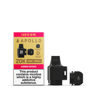 Gold Bar Apollo Tank & Refill – 10 Flavours | Premium Vaping Experience
