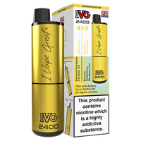 IVG 2400 BANANA EDITION RECHARGEABLE DISPOSABLE