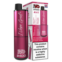IVG 2400 Berry Edition Rechargeable Disposable Vape Bars (Pack of 3)