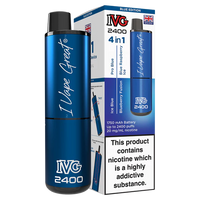 IVG 2400 BLUE EDITION RECHARGEABLE DISPOSABLE VAPE BARS (PACK OF 3)