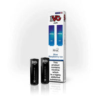 IVG AIR BLUE RASPBERRY ICE PODS 5PACKS OR 10 PACKS