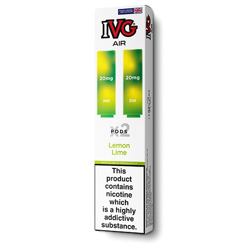 Lemon Lime IVG Air Pods - 5 or 10 packs
