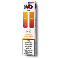 Pineapple Passionfruit IVG Air Pods - 5 packs or 10 packs