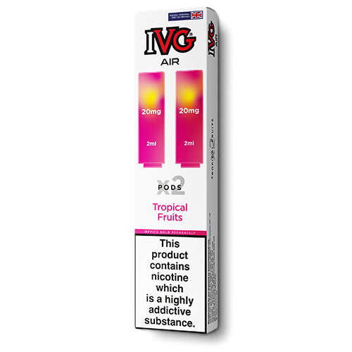 Tropical Fruits IVG Air Pods - 5 packs or 10 packs