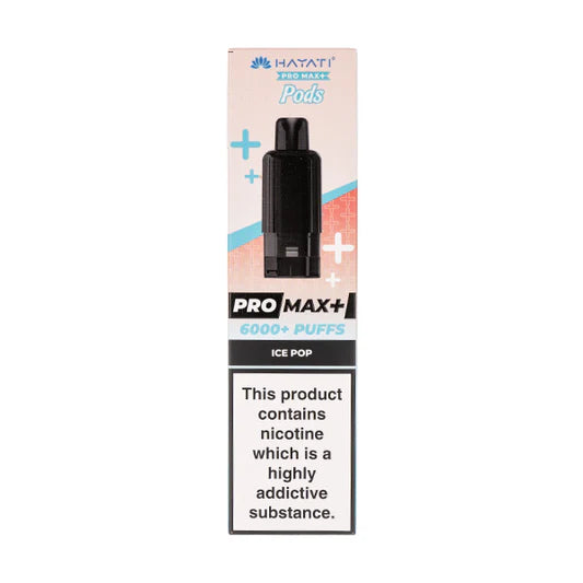 ICE POP HAYATI PRO MAX REFILL PODS - 3 PACK, 6 PODS