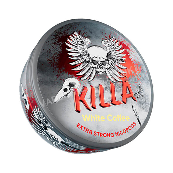 WHITE COFFEE KILLA NICOTINE POUCHES 16.5MG