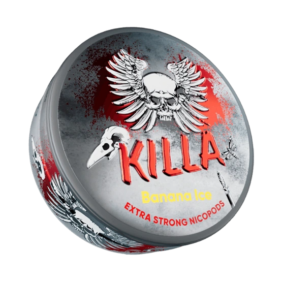 KILLA BANANA ICE NICOTINE POUCHES 16MG