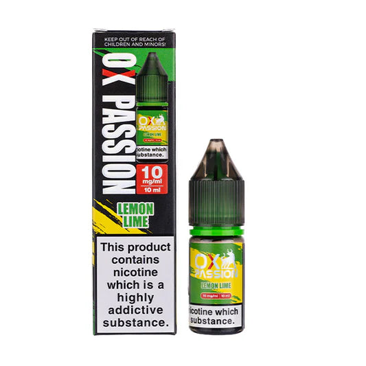 LEMON LIME OX PASSION NICOTINE SALT E-LIQUID BY OXVA