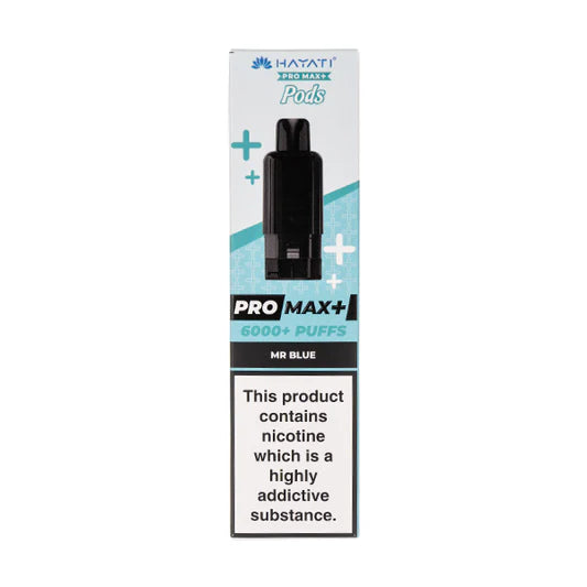 MR BLUE HAYATI PRO MAX REFILL PODS - 3 PACK, 6 PODS