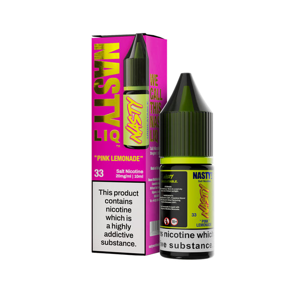 PINK LEMONADE NASTY LIQ NIC SALTS 10MG 20MG