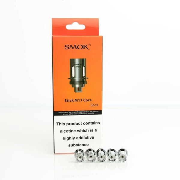 SMOK STICK M17 Core Coils 0.4 Ohm - Optimal Flavour & Dense Vapour Production (5-Pack)