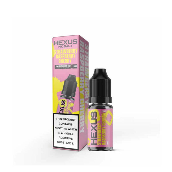 STRAWBERRY RASPBERRY CHERRY HEXUS NIC SALTS