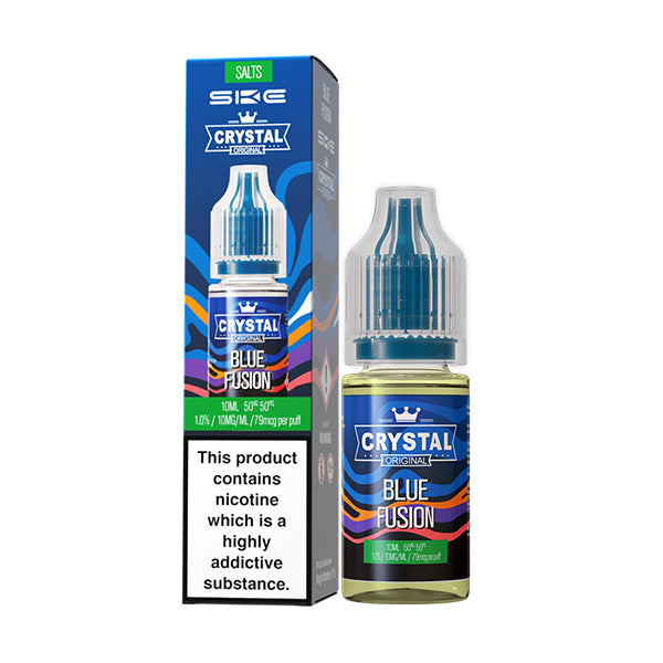 BLUE FUSION CRYSTAL VAPE JUICE LIQUID 10MG 20MG