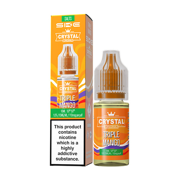 TRIPLE MANGO SKE CRYSTAL V2 VAPE E-LIQUID 10MG 20MG