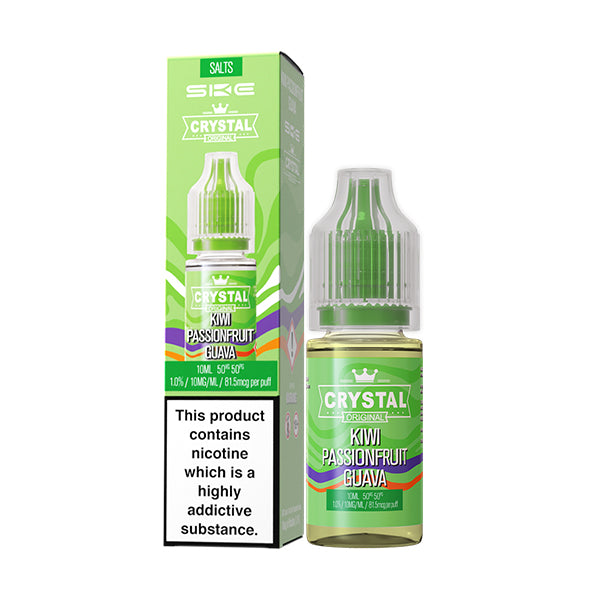 KIWI PASSIONFRUIT GUAVA SKE CRYSTAL V2 VAPE JUICE 10MG 20MG