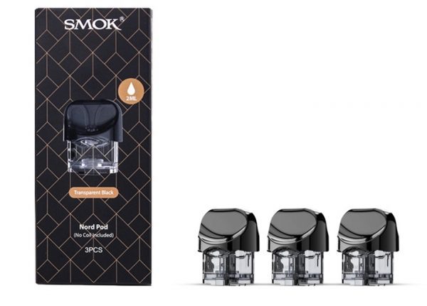SMOK NORD REPLACEMENT PODS 3 PACK NO COIL INCLUDED