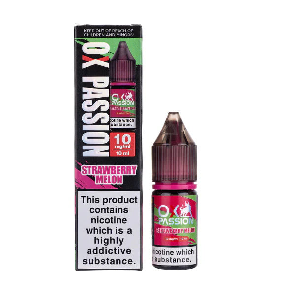 STRAWBERRY MELON OX PASSION NICOTINE SALTS BY OXVA