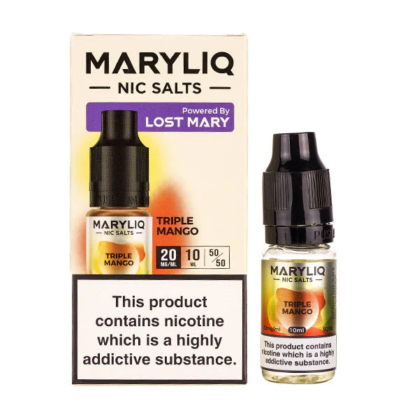 TRIPLE MANGO MARYLIQ VAPE JUICE BY LOST MARY