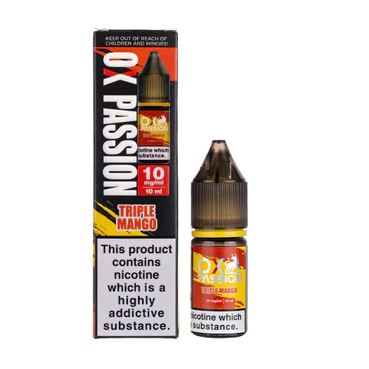 TRIPLE MANGO OX PASSION NICOTINE SALT LIQUID BY OXVA