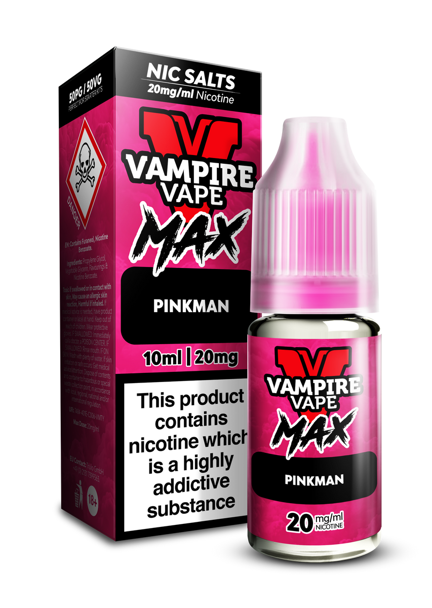 Pinkman VV MAX nic salts by Vampire Vape