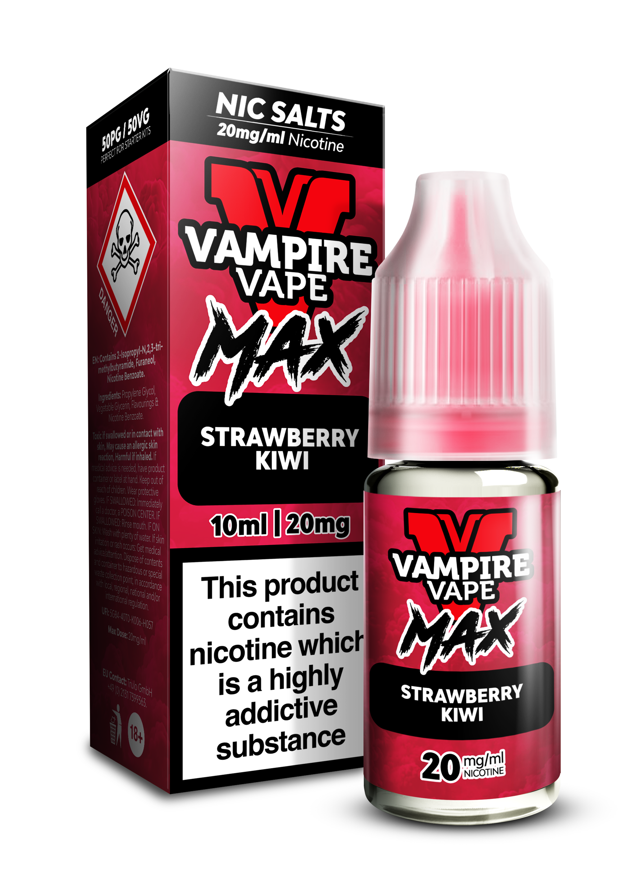 Strawberry Kiwi VV MAX Nic Salts by Vampire Vape 10mg & 20mg MultiBu eJuicey & Wholesale Coils Strawberry Kiwi VV MAX Nic Salts by Vampire Vape 10mg & 20mg MultiBu eJuicey & Wholesale Coils