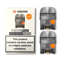 Aspire Flexus Pro Replacement Pods - 0.6Ω, 1.0Ω and Empty