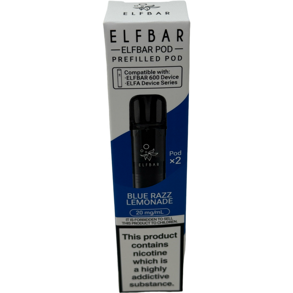 BLUE RAZZ LEMONADE PREFILLED ELF BAR PODS