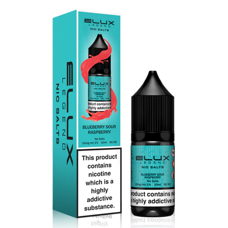 Elux Blueberry Sour Raspberry nic salt vape juice