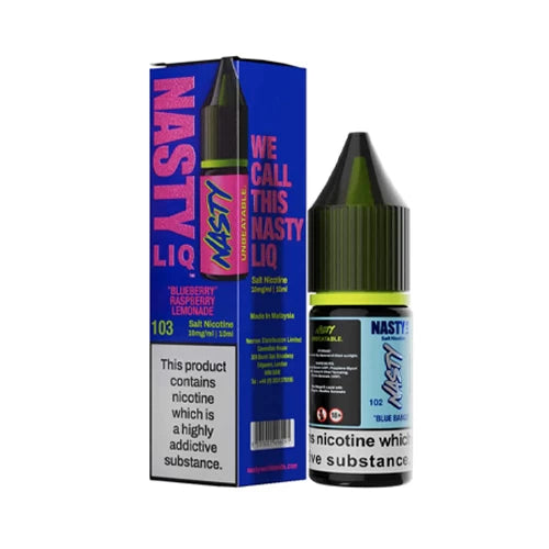 Blueberry Raspberry Lemonade Nasty-Liq Nic Salts 10mg 20mg 