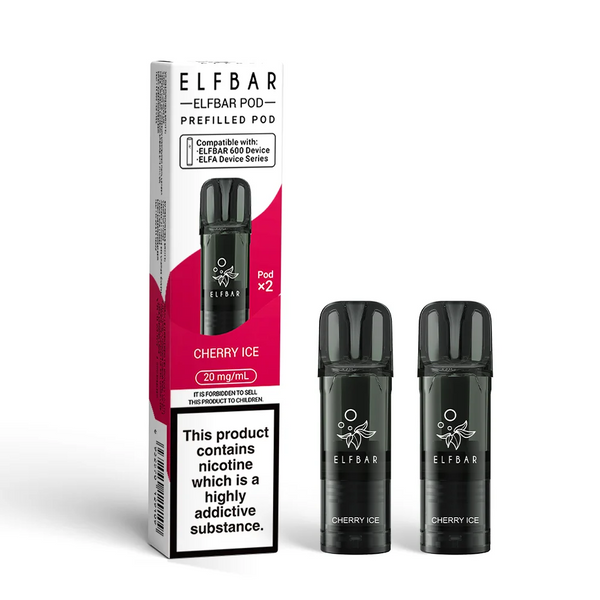 CHERRY ICE PREFILLED ELF BAR PODS