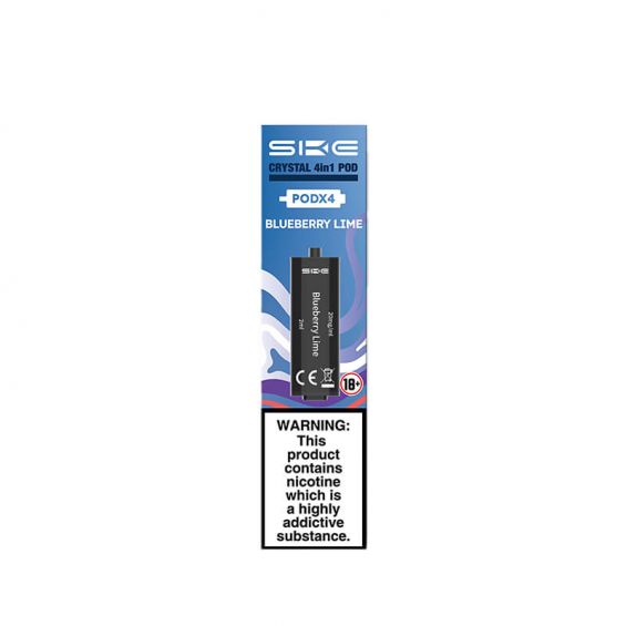 SKE Crystal 4-in-1 Pods - Blueberry Lime (5 or 10 Packs)