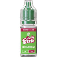 DOUBLE BREW APPLE & RHUBARB BAR SERIES NICOTINE SALTS 5MG, 10MG AND 20MG STRENGTHS