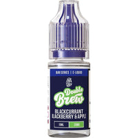 BLACKCURRANT BLACKBERRY & APPLE DOUBLE BREW BAR SERIES NIC SALTS