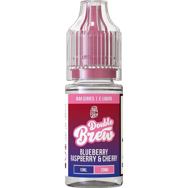 BLUEBERRY RASPBERRY CHERRY DOUBLE BREW BAR SERIES NIC SALTS