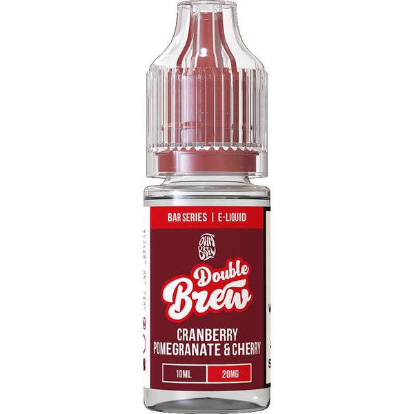 CRANBERRY POMEGRANATE AND CHERRY DOUBLE BREW BAR SERIES NIC SALTS
